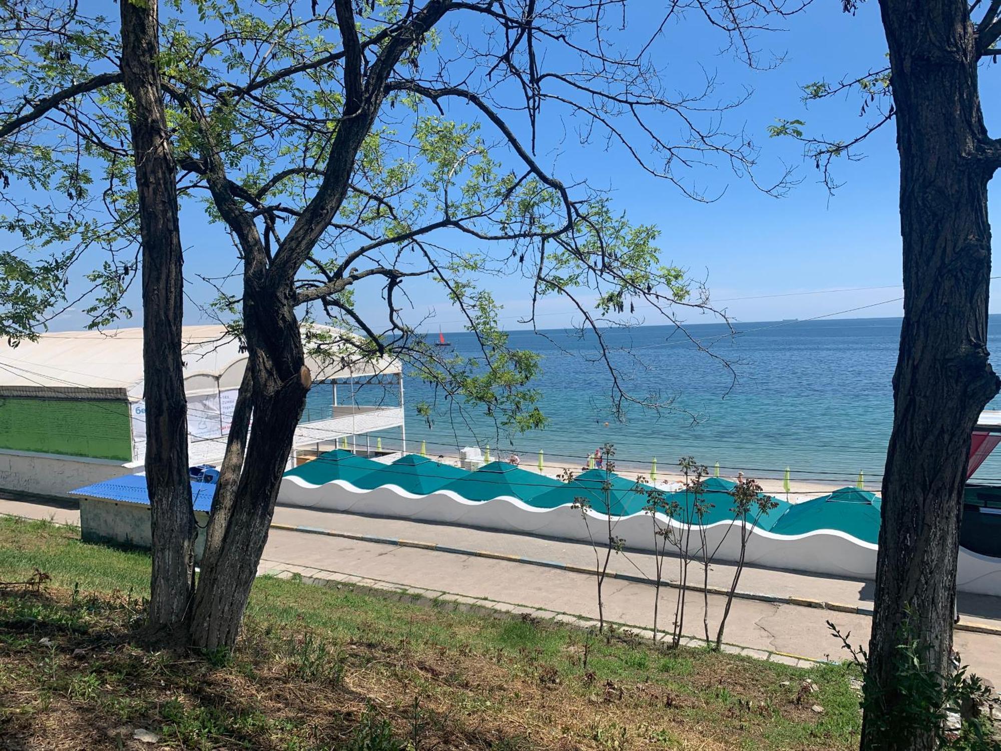 Одесса Калипсо У Моря На Пляже-Однокомнатные Апартаменты 24 Метра ภายนอก รูปภาพ